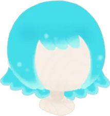 深海ライトブルーボブの画像