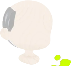おじいちゃんの髪の画像