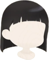 元気な看板娘の髪の画像