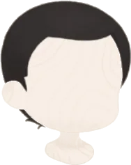 やんごとなき男性の髪の画像