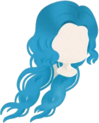 深海のロングヘアの画像