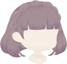 編み込みボブヘアの画像