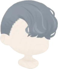 スタイリッシュウェットヘアの画像