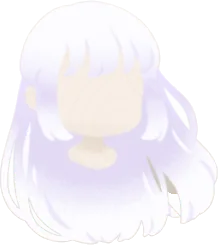 ふわりと風になびく髪の画像