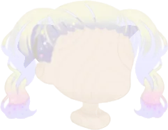 きらめくグラデツインの画像