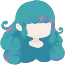奇妙なお茶会のふんわりロングヘアの画像