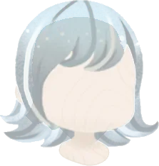 月の恵みを受けた髪の画像