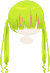 キャンパスグリーンツインテールの画像