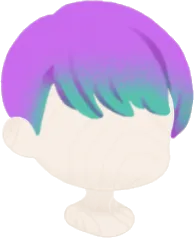 カラフルグミメッシュヘアの画像