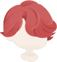 月下のオオカミ男ヘアの画像