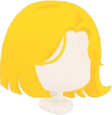スポーティブロンドボブの画像