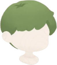 ハッピーモスグリーンショートの画像