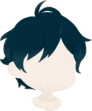 寝正月ショートヘアの画像