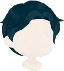 かっちり外ハネヘアの画像