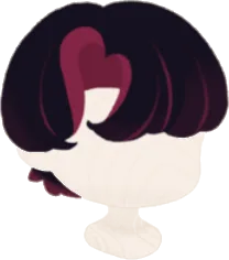 ハートのショートヘアの画像