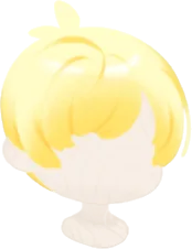 電球の妖精ヘアの画像
