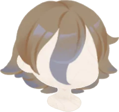 夜色に反射するショートヘアの画像