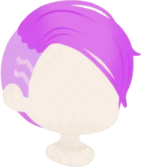 宇宙カラーの個性派ヘアの画像