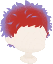 ショートアップバングヘアの画像