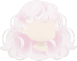 湿気で広がるくせっ毛ヘアの画像