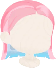 スタイリッシュビンクヘアの画像