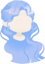 海風にたゆたうロングの画像