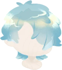 日差しに透ける外ハネヘアの画像