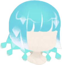 溶けることのない氷のヘアの画像