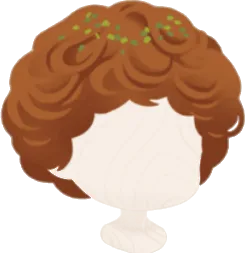 焼きそばアフロヘアの画像