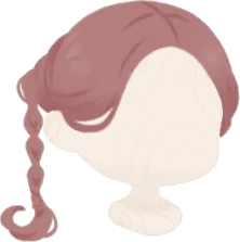 哀しき淑女の結髪の画像
