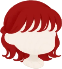 ハローキティレッドヘアの画像