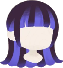 ハロウィンメッシュヘアの画像