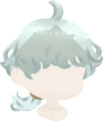 曲芸師のカーリーヘアの画像