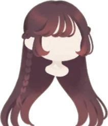 学生さんのロングヘアの画像