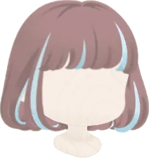 メッシュ入りワンカールボブの画像