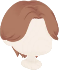 ナチュラルなショートヘアの画像