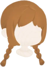 文学少女のおさげヘアの画像