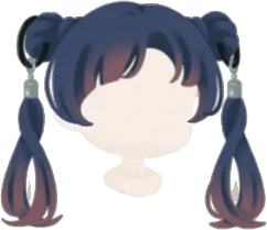 ツインテールリングヘアの画像