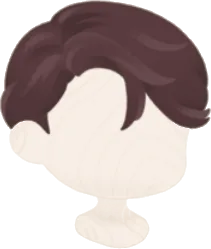 未来都市のメンズヘアの画像