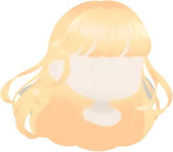 風そよぐロングヘアの画像