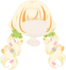 はにかむ花嫁のホワイトヘアの画像