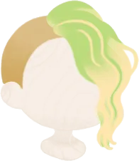 コーンモヒカンヘアの画像