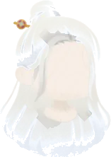 ハーフアップかんざしヘアの画像