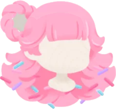 スイーツポップなヘアの画像