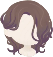 水底のパープルブラウンヘアの画像