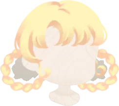 音楽家の三つ編みヘアの画像