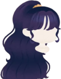 ボリューミーポニーテールの画像