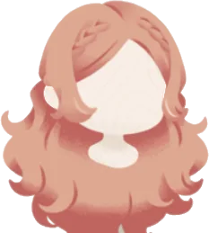 赤ずきんのロングヘアの画像