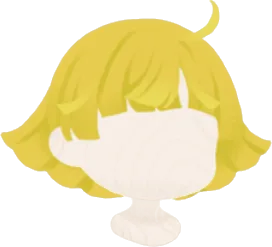 イチョウボブヘアの画像