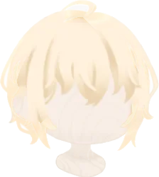 ゆるふわブロンドヘアの画像